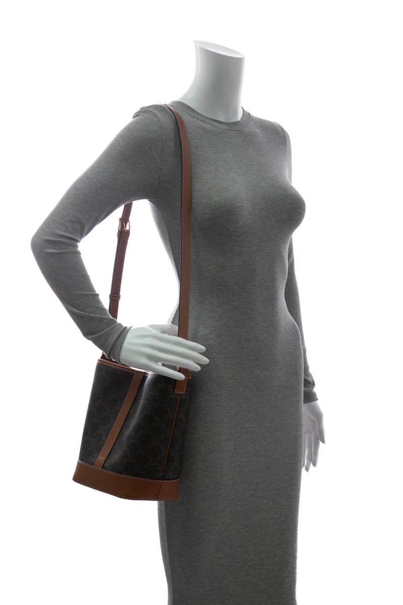 Small Triomphe Bucket Bag - Image 2