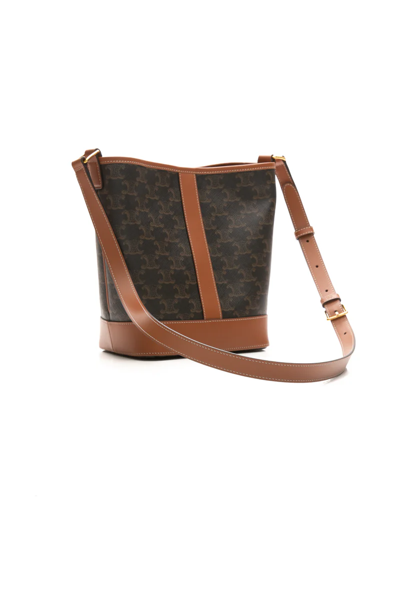Small Triomphe Bucket Bag - Image 3