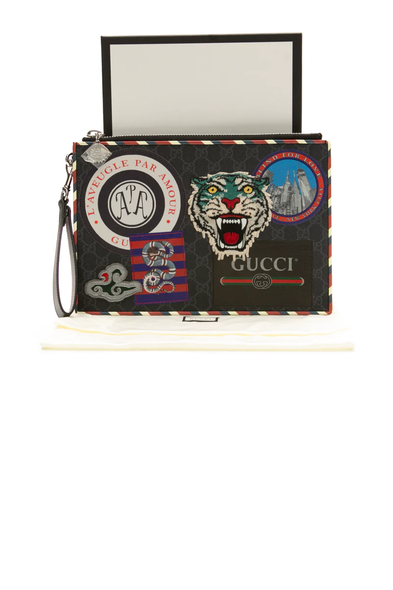 Night Courier Zip Clutch - Image 9