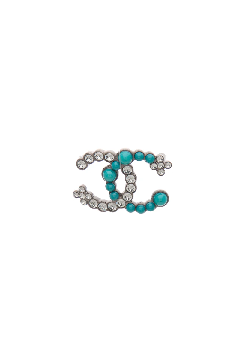Crystal CC Brooch