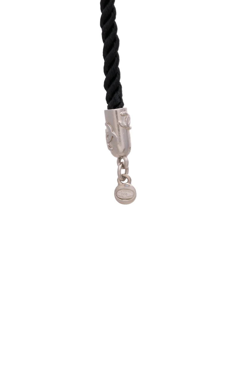 Double Pendant Rope Necklace - Image 4
