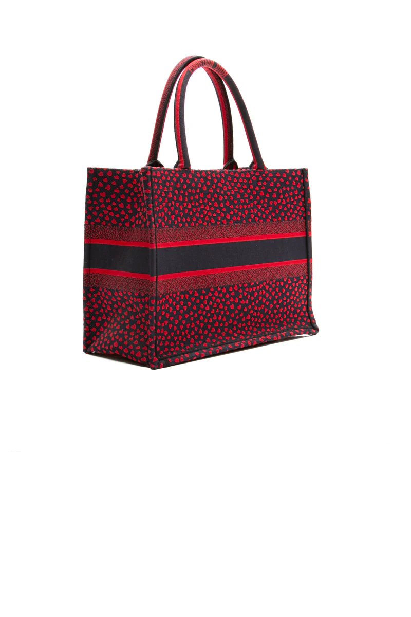 Pop Hearts Medium Book Tote Bag - Image 3