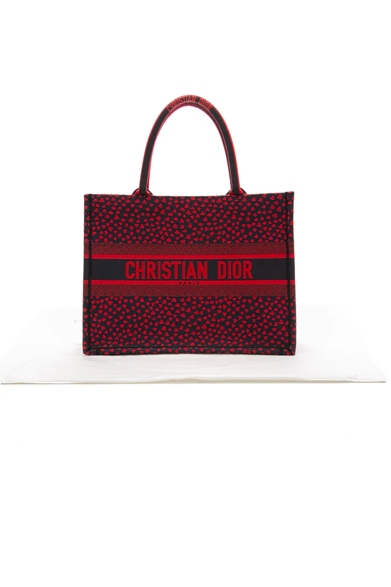 Pop Hearts Medium Book Tote Bag - Image 8
