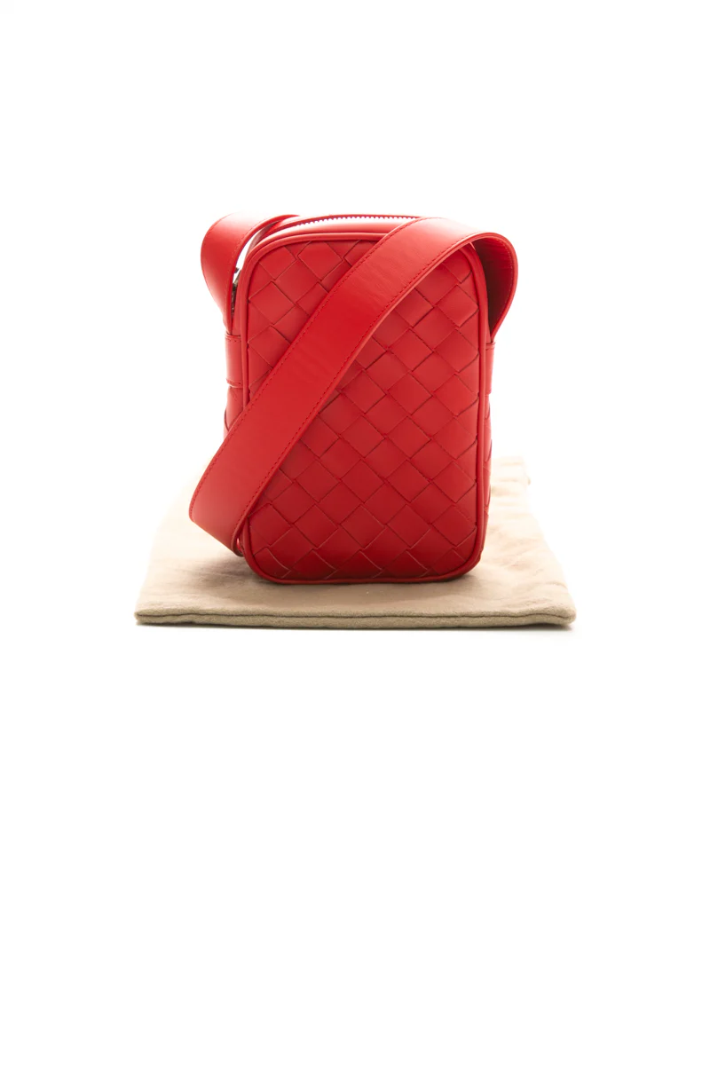 Intrecciato Crossbody Bag - Image 8