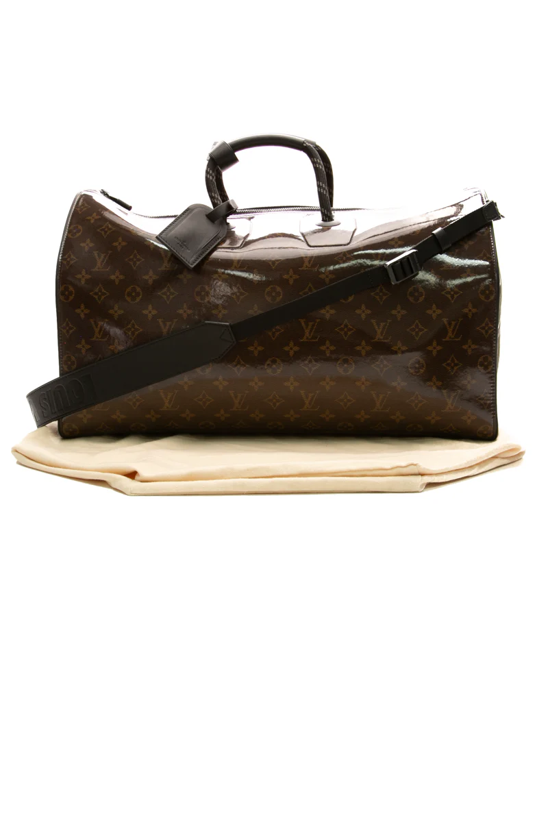 Monogram Glaze Keepall Bandouliere 50 - Image 8