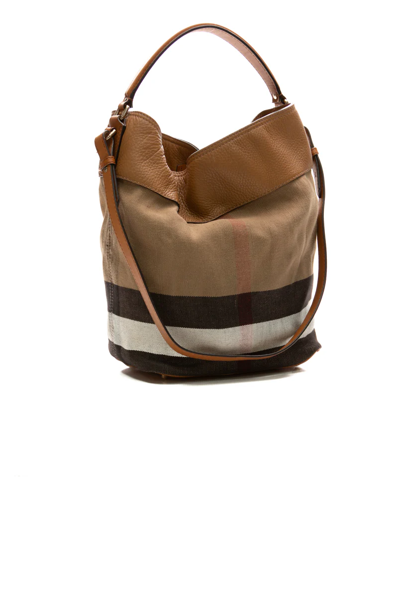 Ashby Check Bucket Bag - Image 3