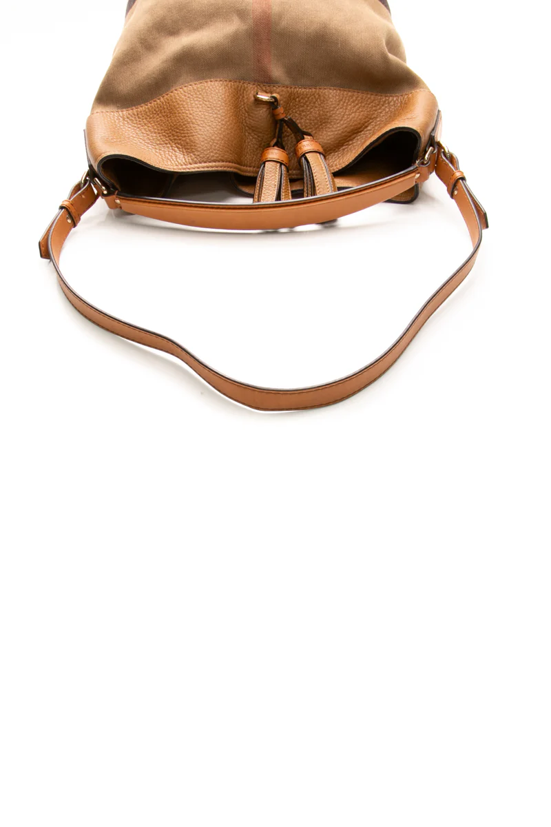 Ashby Check Bucket Bag - Image 5