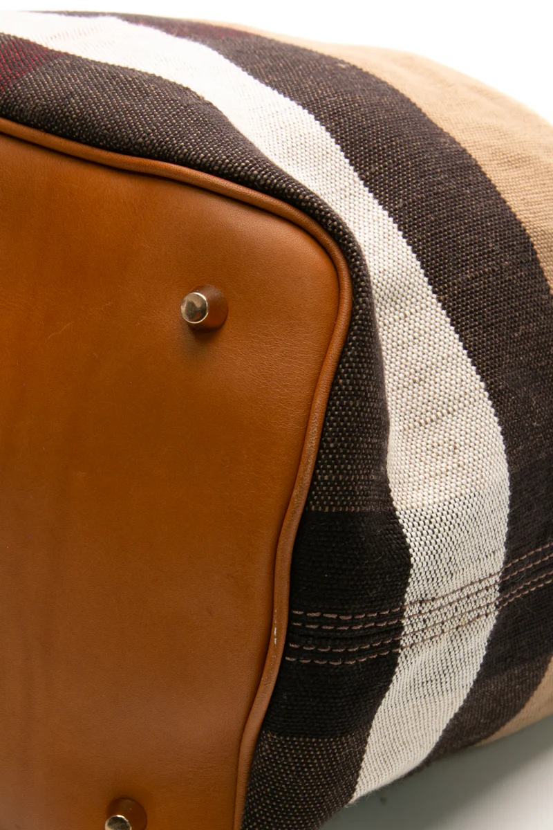 Ashby Check Bucket Bag - Image 9
