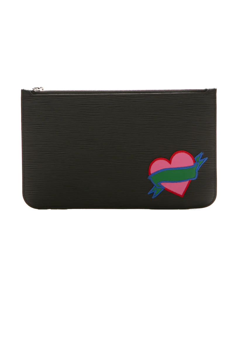 Patches Neverfull Pouch