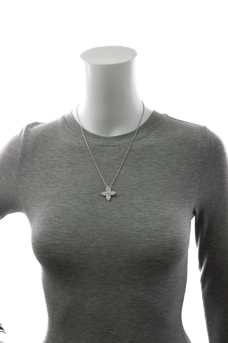Custom Idylle Blossom Brooch Necklace - Image 2
