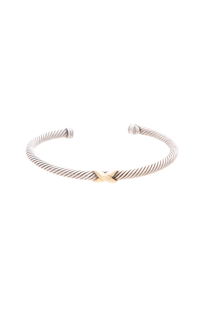 X Classic Cable Bracelet