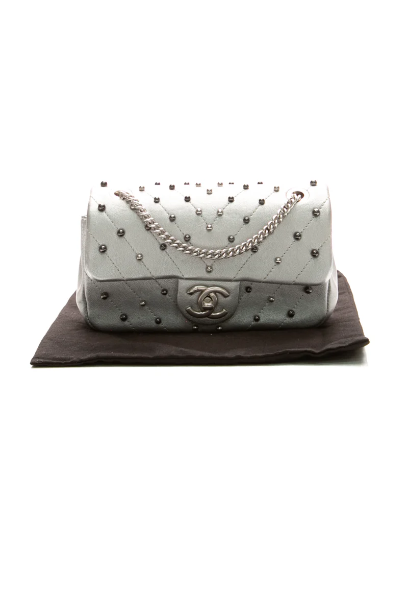 Rectangular Mini Flap Bag - Image 10