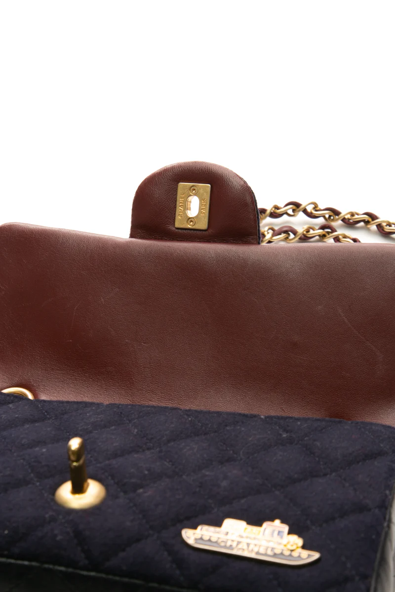 Paris-Hamburg Charms Mini Flap Bag - Image 12