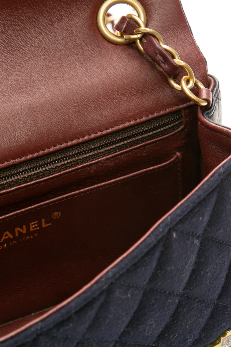 Paris-Hamburg Charms Mini Flap Bag - Image 14