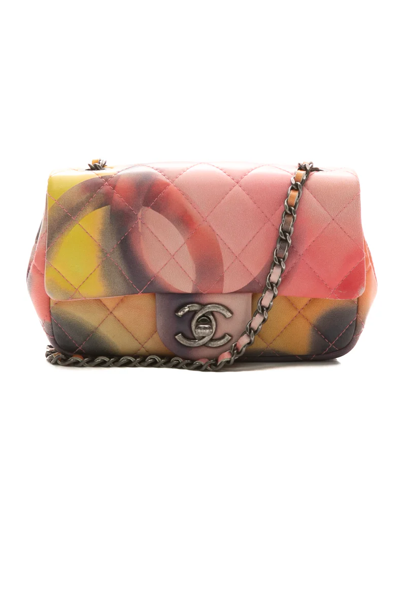 Extra Mini Flower Power Flap Bag