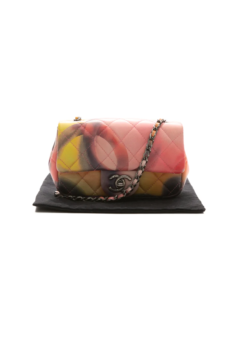Extra Mini Flower Power Flap Bag - Image 12