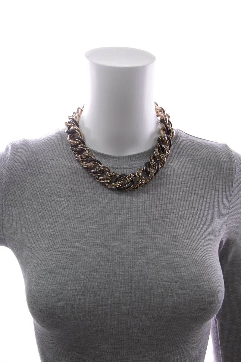 Leather Chain Necklace - Image 5