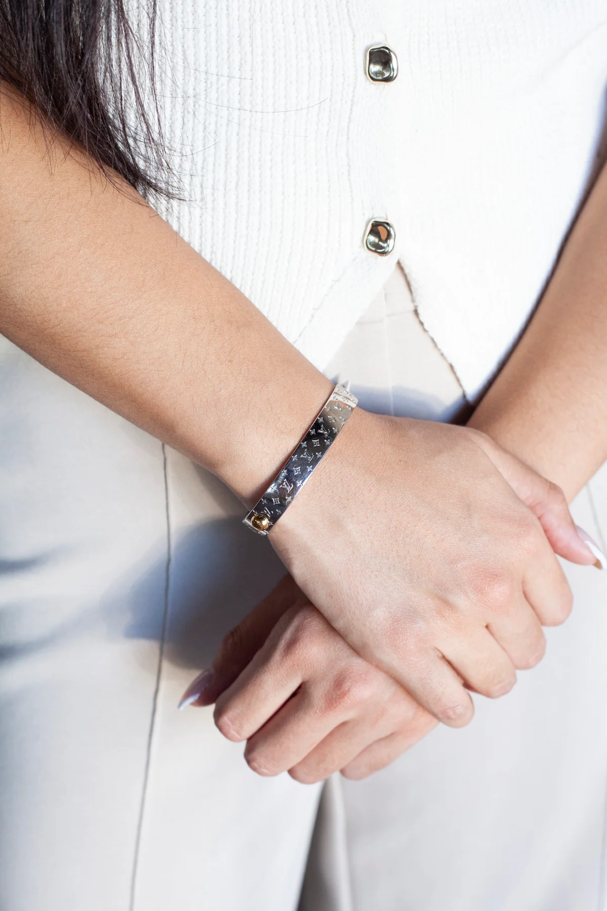Monogram Cuff Bracelet - Image 2