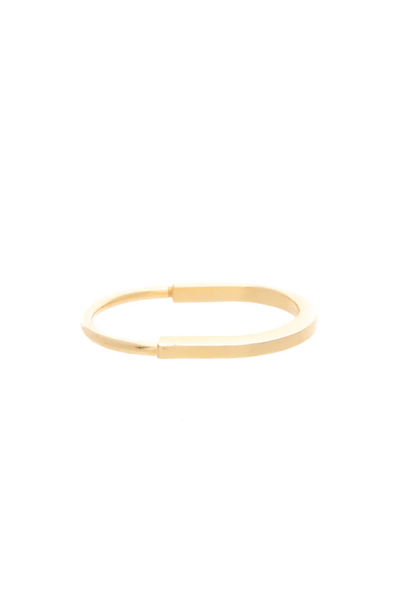 Lock Bangle Bracelet
