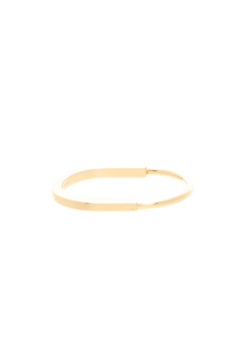 Lock Bangle Bracelet - Image 3