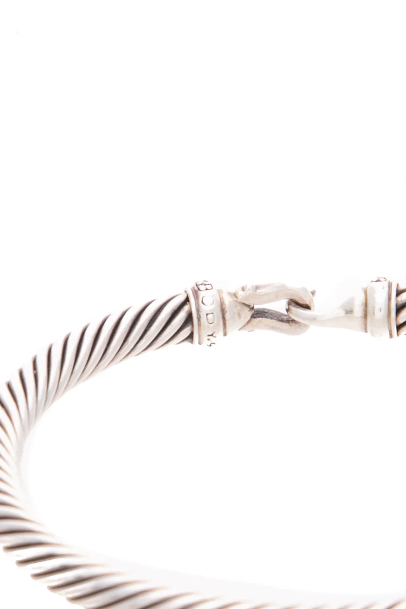5mm Buckle Classic Cable Bracelet - Image 4