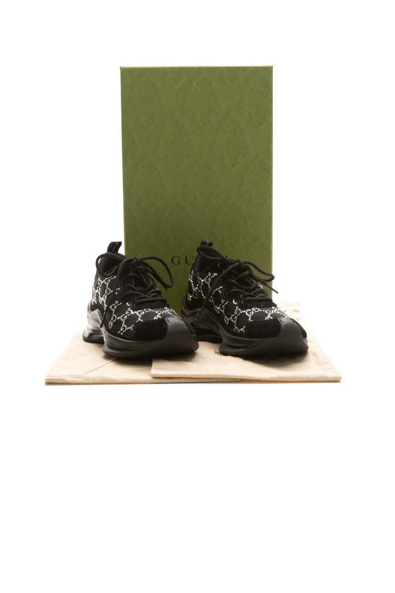 GG Embellished Run Sneakers - Size 37 - Image 7