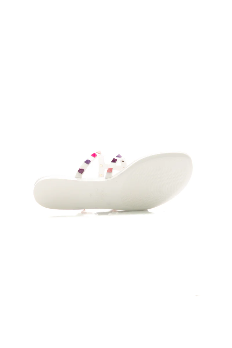 Rockstud Jelly Thong Sandals - Size 38 - Image 4