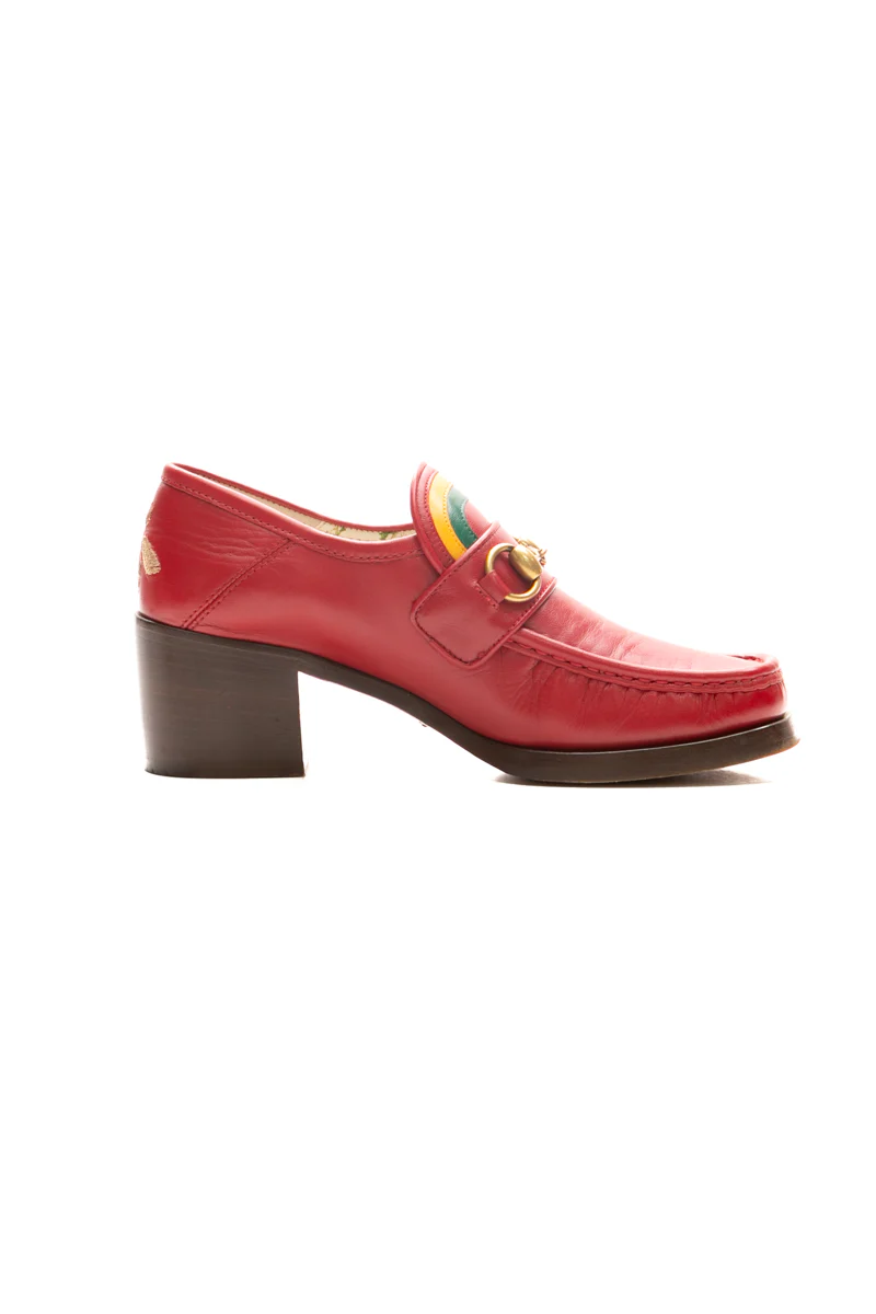 Horsebit Loafer Pumps - Size 36.5 - Image 3