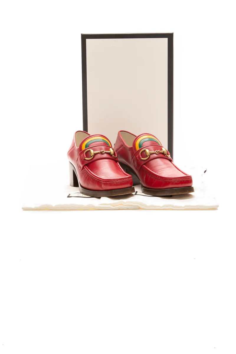 Horsebit Loafer Pumps - Size 36.5 - Image 8