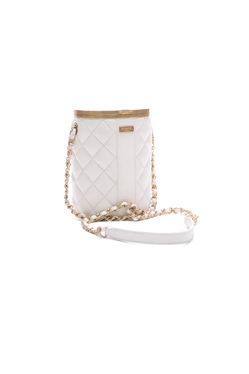 Small Vanity Crown Box Bag - Image 3