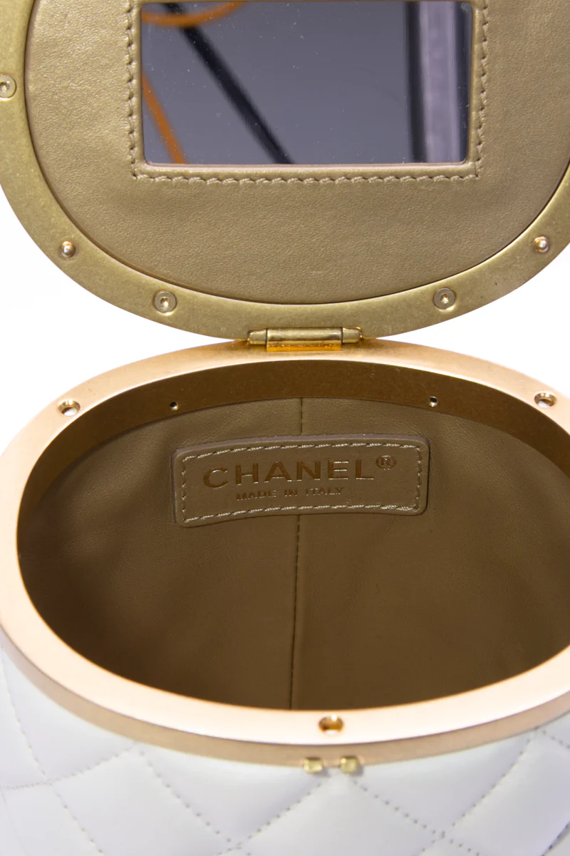 Small Vanity Crown Box Bag - Image 7