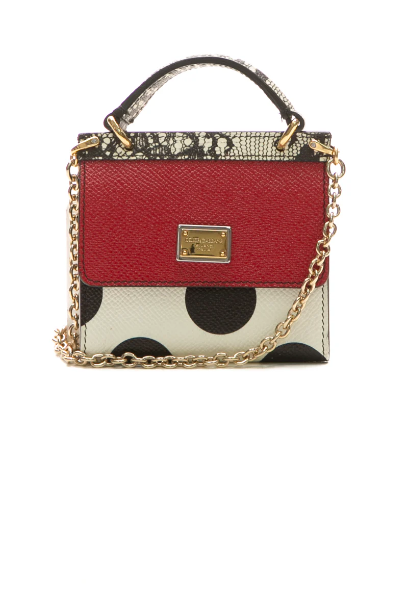 Polka Dot Sicily Card Holder