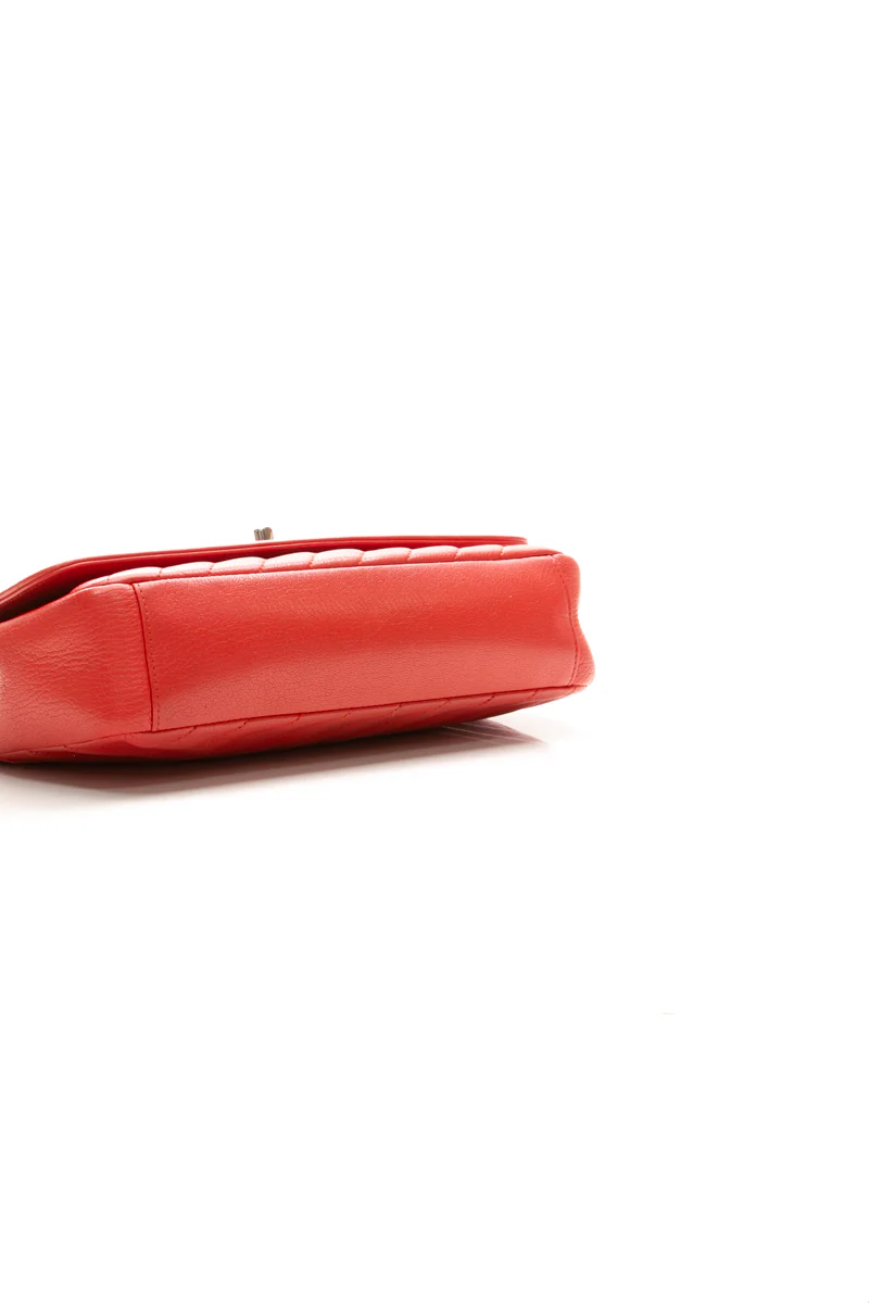 Diagonal Quilted Flap Bag - Image 4