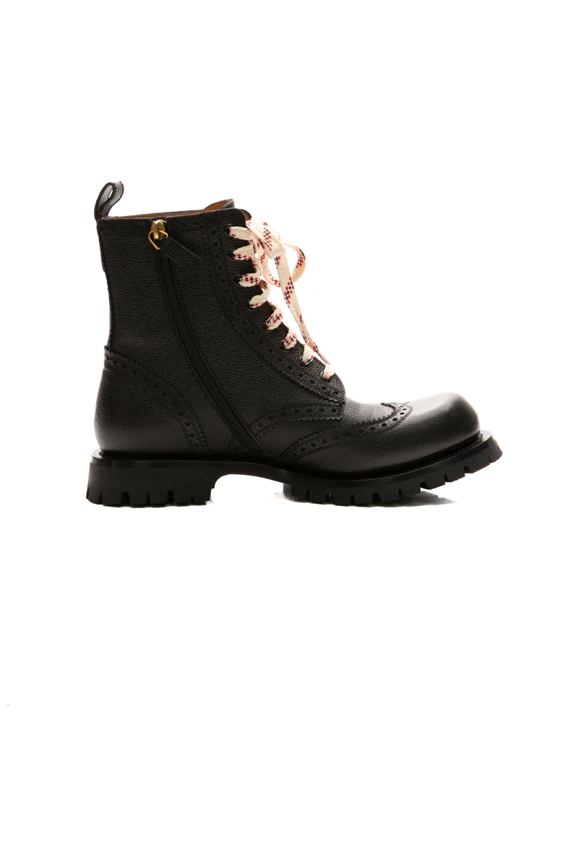 Men's New Arley Combat Boots - Size US 9 - Image 3