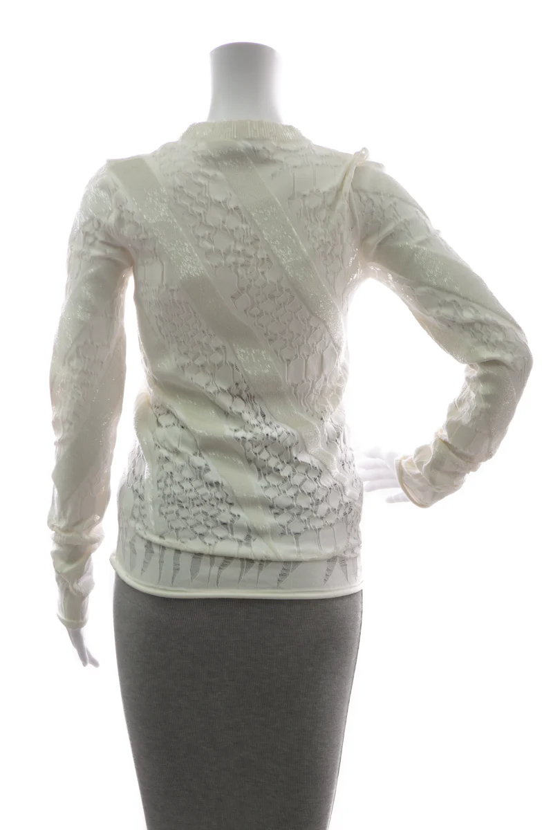 Texture Sequin Long Sleeve Top - Size Medium - Image 3