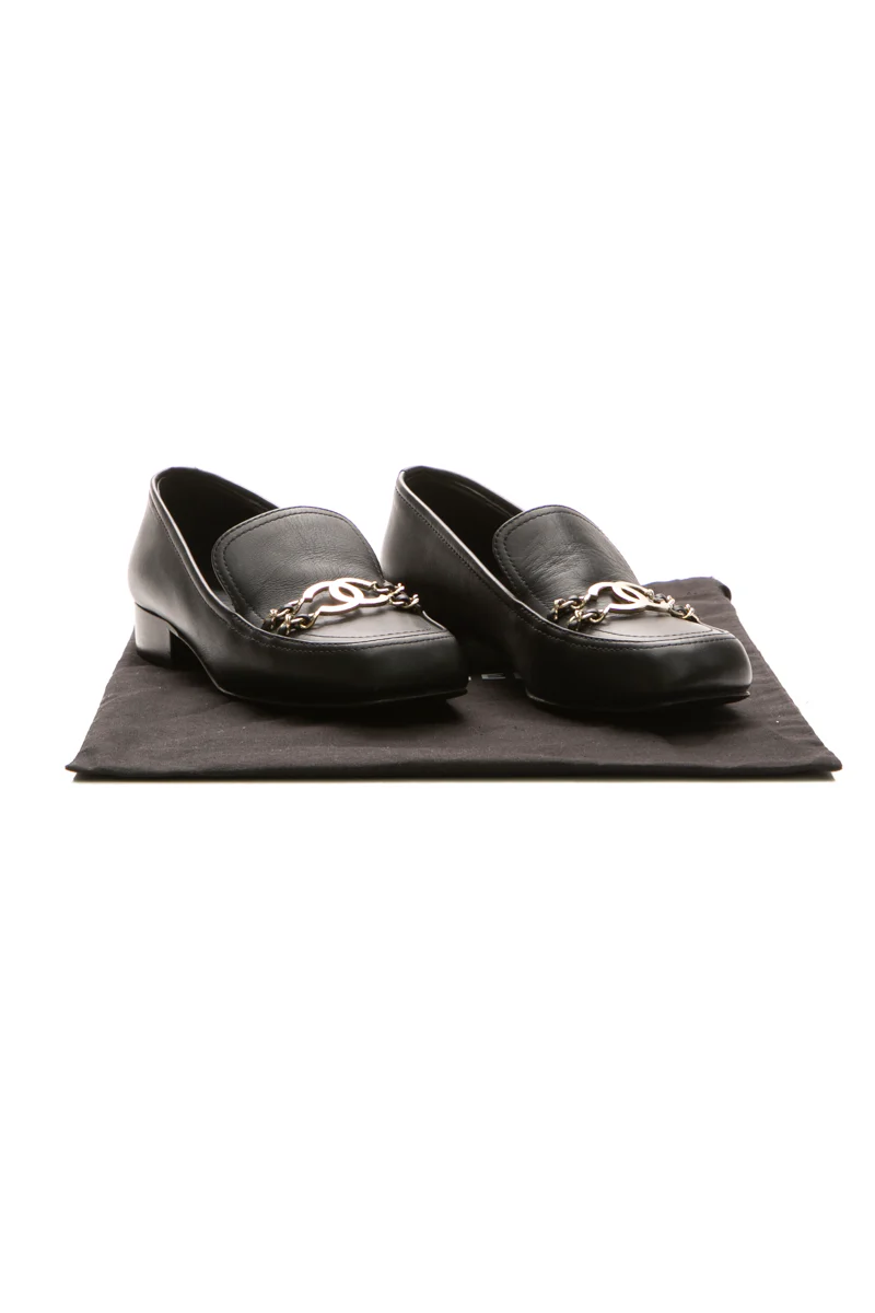 CC Chain Loafers - Size 35.5 - Image 7