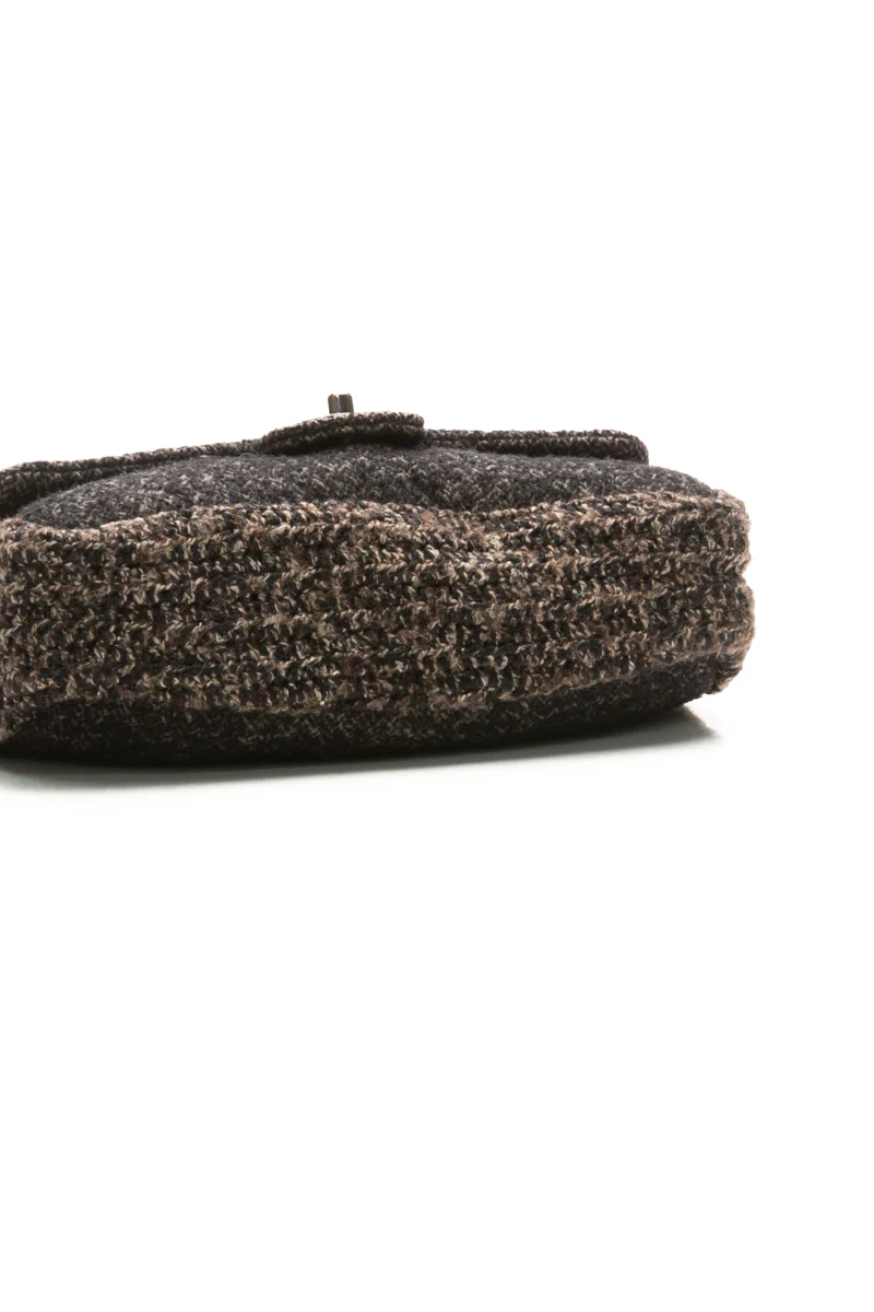 Tweed Coco Chain Bag - Image 4