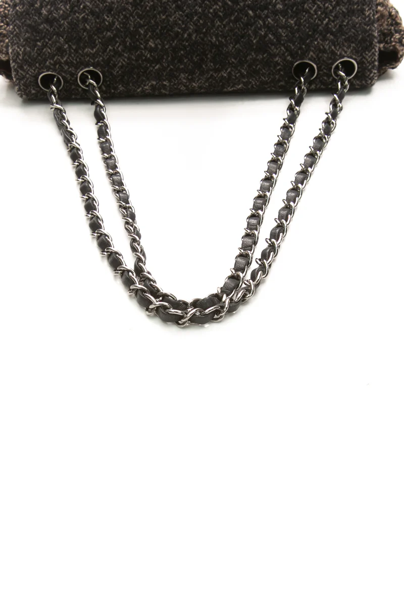 Tweed Coco Chain Bag - Image 5