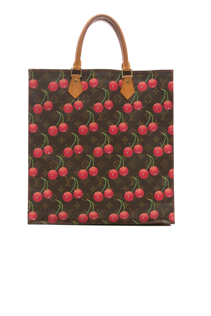 Cherry Sac Plat Tote Bag