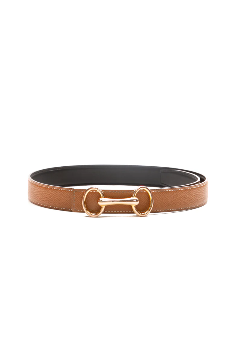 Reversible Heritage Buckle Belt - Size 70