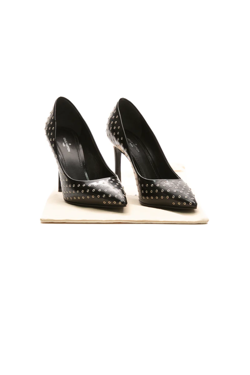 Rivet Pointed Toe Pumps - Size 36 - Image 9