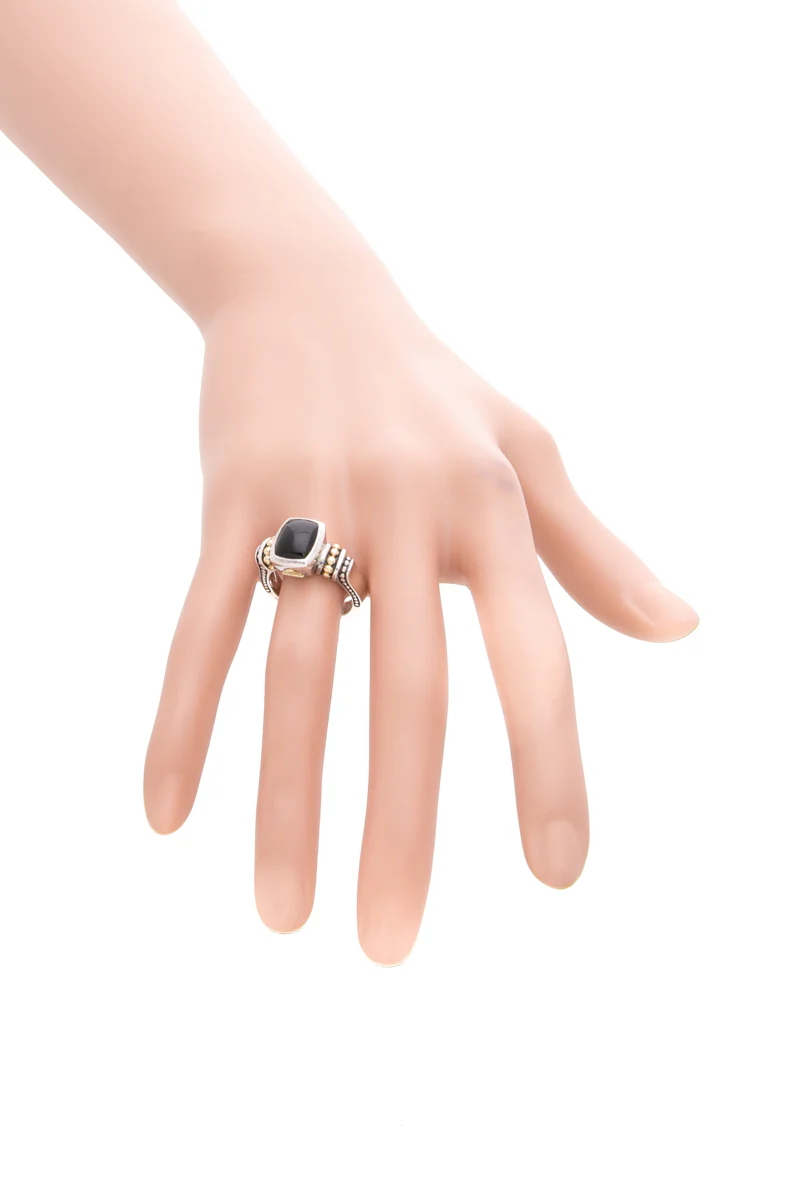 Rittenhouse Small Onyx Ring - Size 7 - Image 2