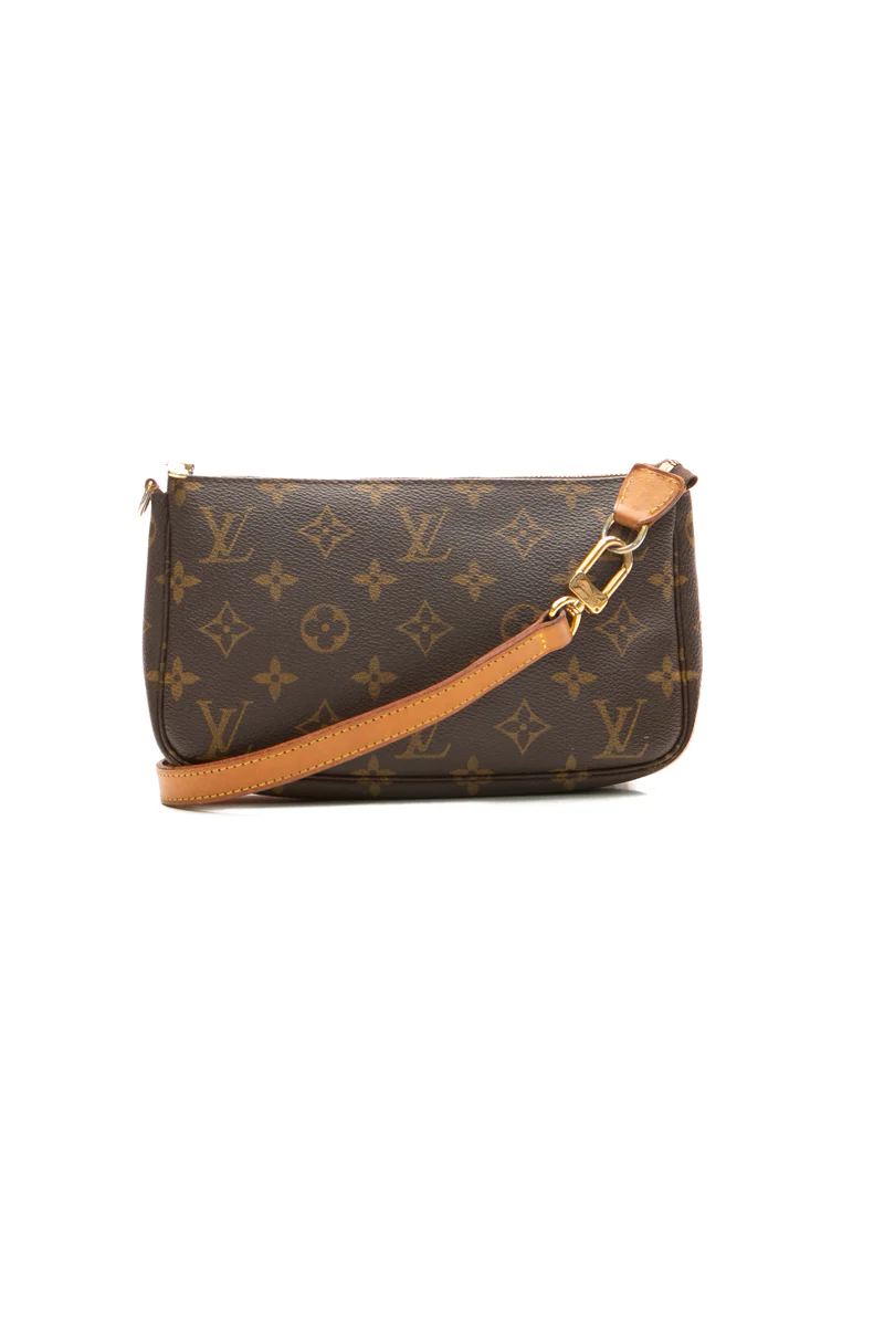 Vintage Pochette with Long Strap