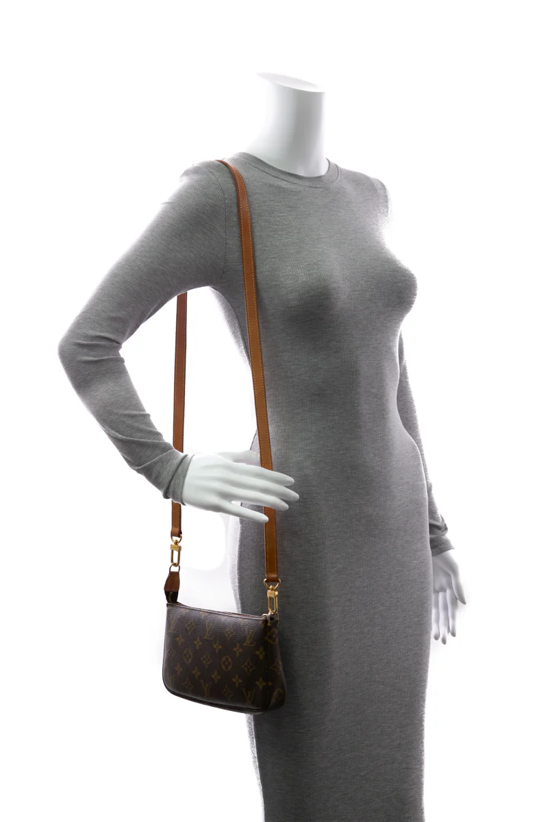 Vintage Pochette with Long Strap - Image 2