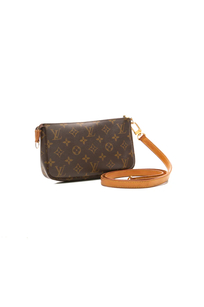 Vintage Pochette with Long Strap - Image 3