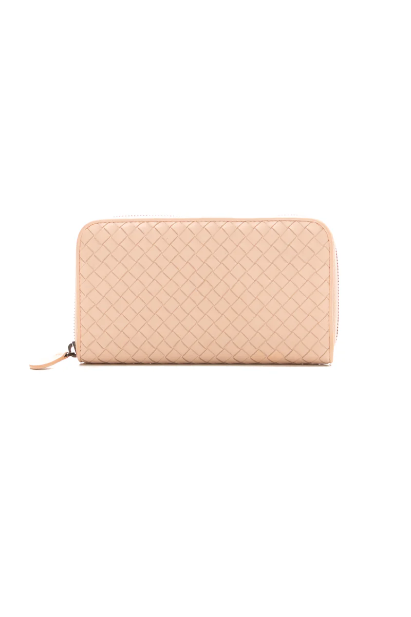Intreciato Zip Around Wallet