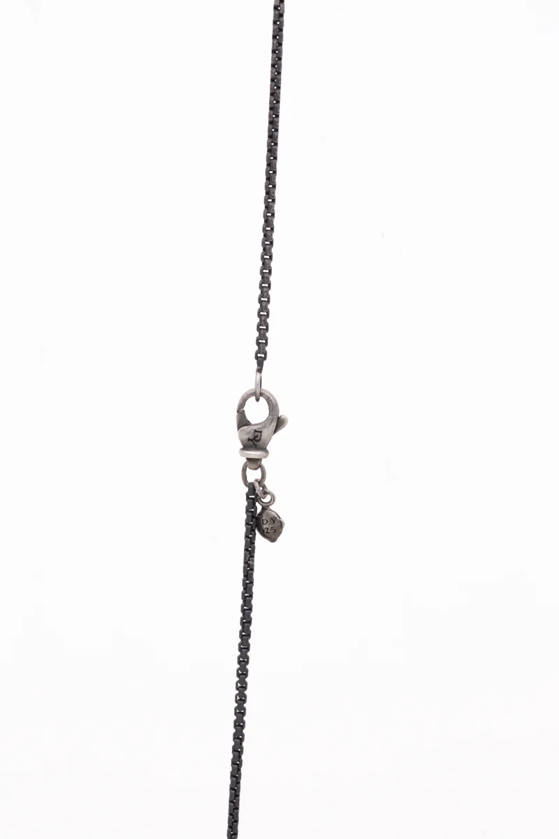 Topaz Cable Wrap Station Necklace - Image 3