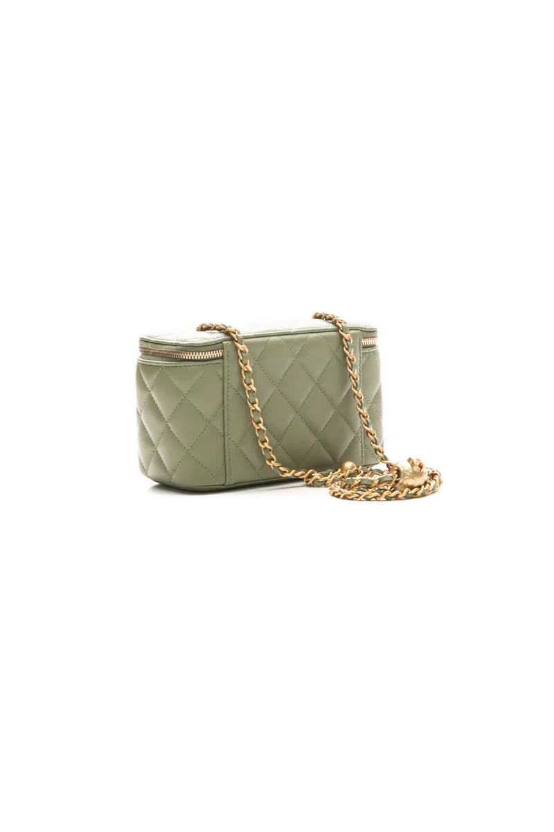 Pearl Crush Small Vanity Case Bag - Image 3
