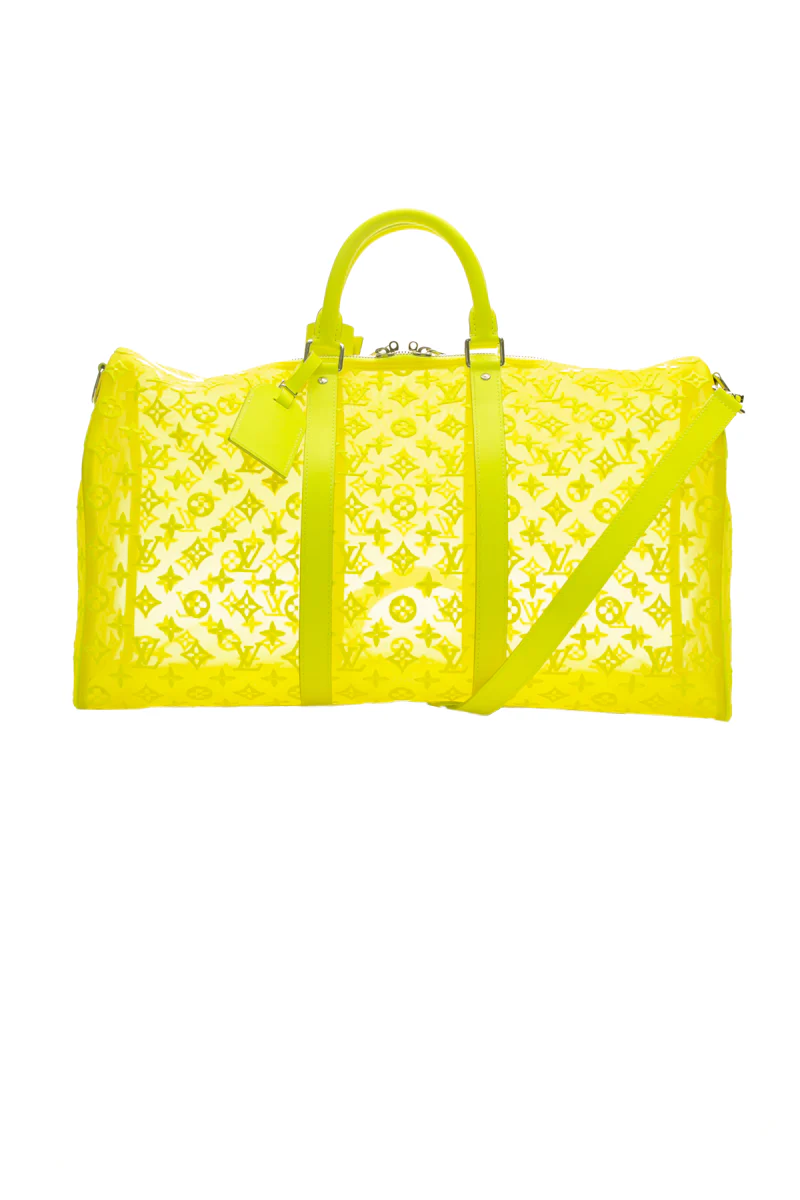 Fluo See Through Keepall 50 Bandouliere