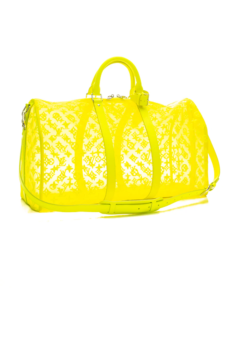 Fluo See Through Keepall 50 Bandouliere - Image 3